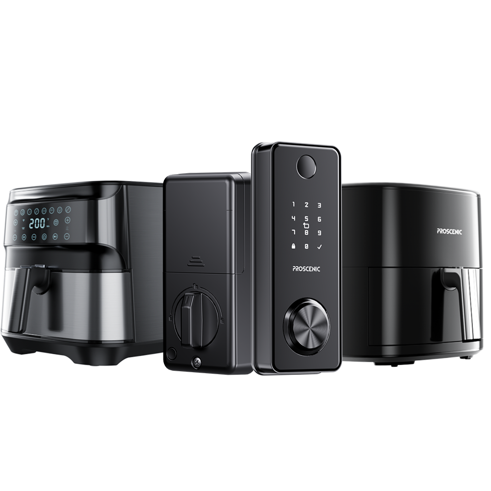 Black Friday sui ricambi per la tua friggitrice ad aria Proscenic! Teglie, griglie e kit a prezzi scontati. Rendi la tua cucina più sana e gustosa.