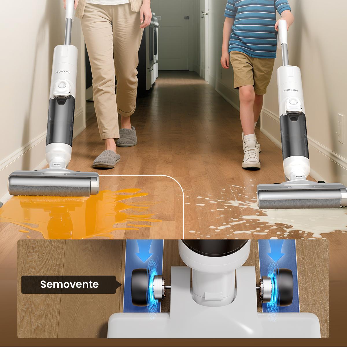 Proscenic F10 Ultra Aspirapolvere Lavapavimenti | 3-in-1 Senza Fili