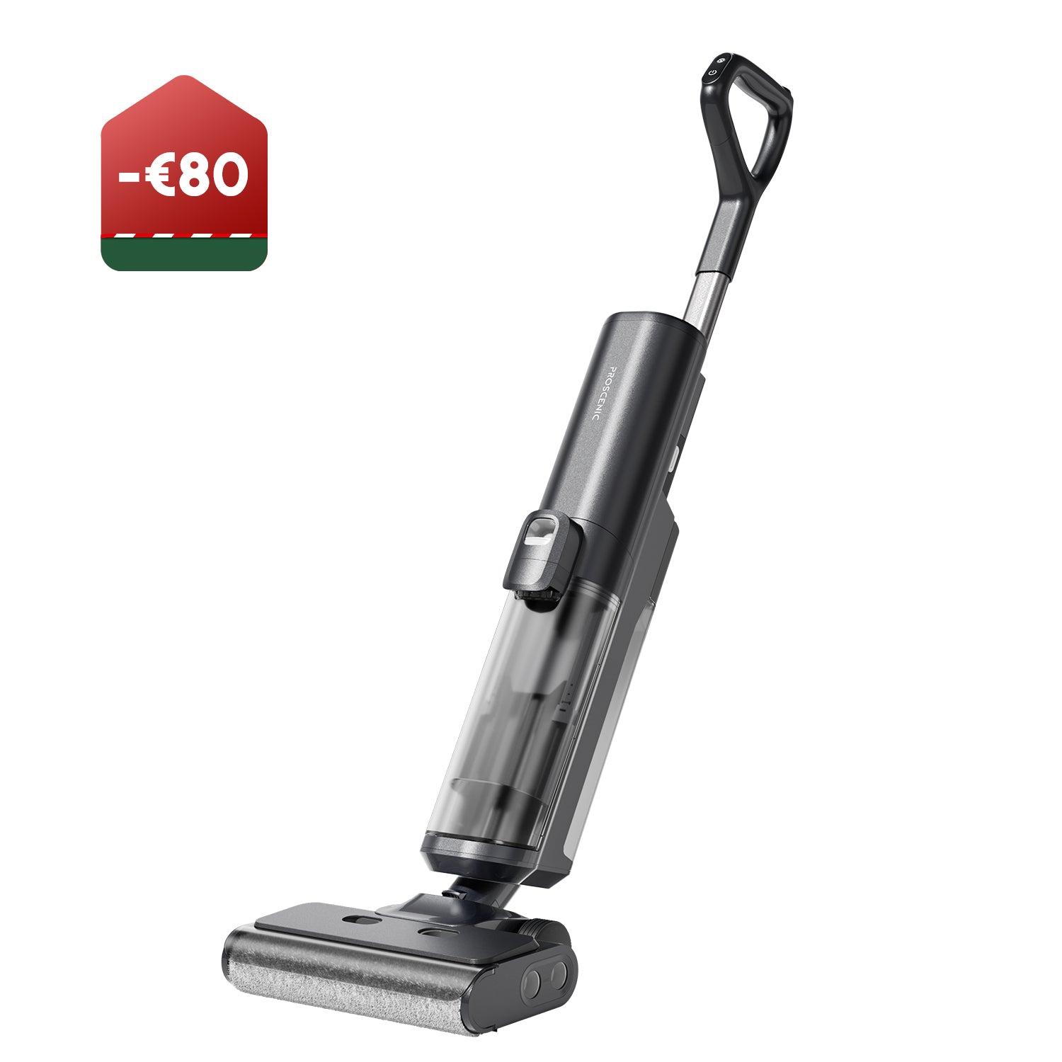 Aspirapolvere 3-in-1 Proscenic WashVac F20 - Aspira, Lava E Asciuga Pavimenti, Serbatoio 1L, Batteria Rimovibile, Controllo App