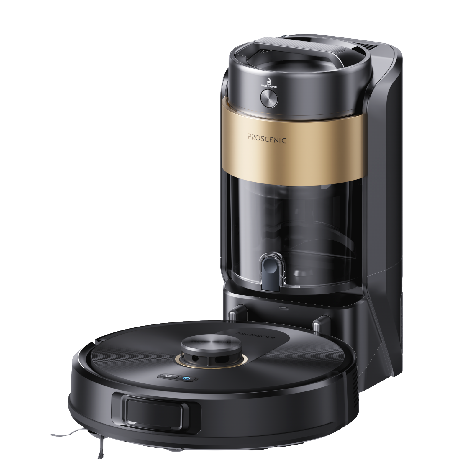 Proscenic Q20 Plus | Robot Aspiratore Senza Sacchetto da 4L