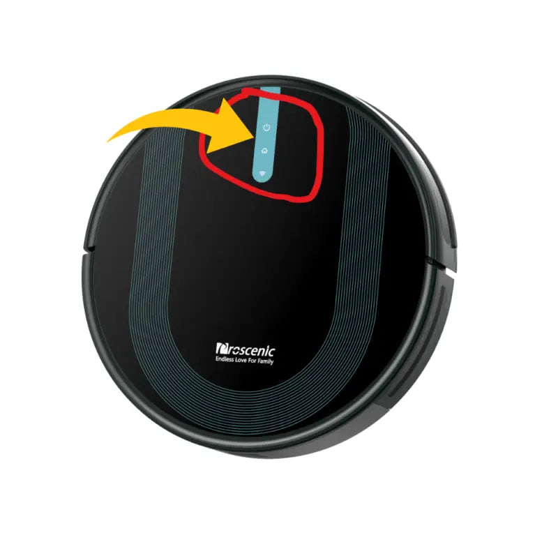 Proscenic 850T - Contenitore per la polvere e serbatoio dell'acqua 2 in 1