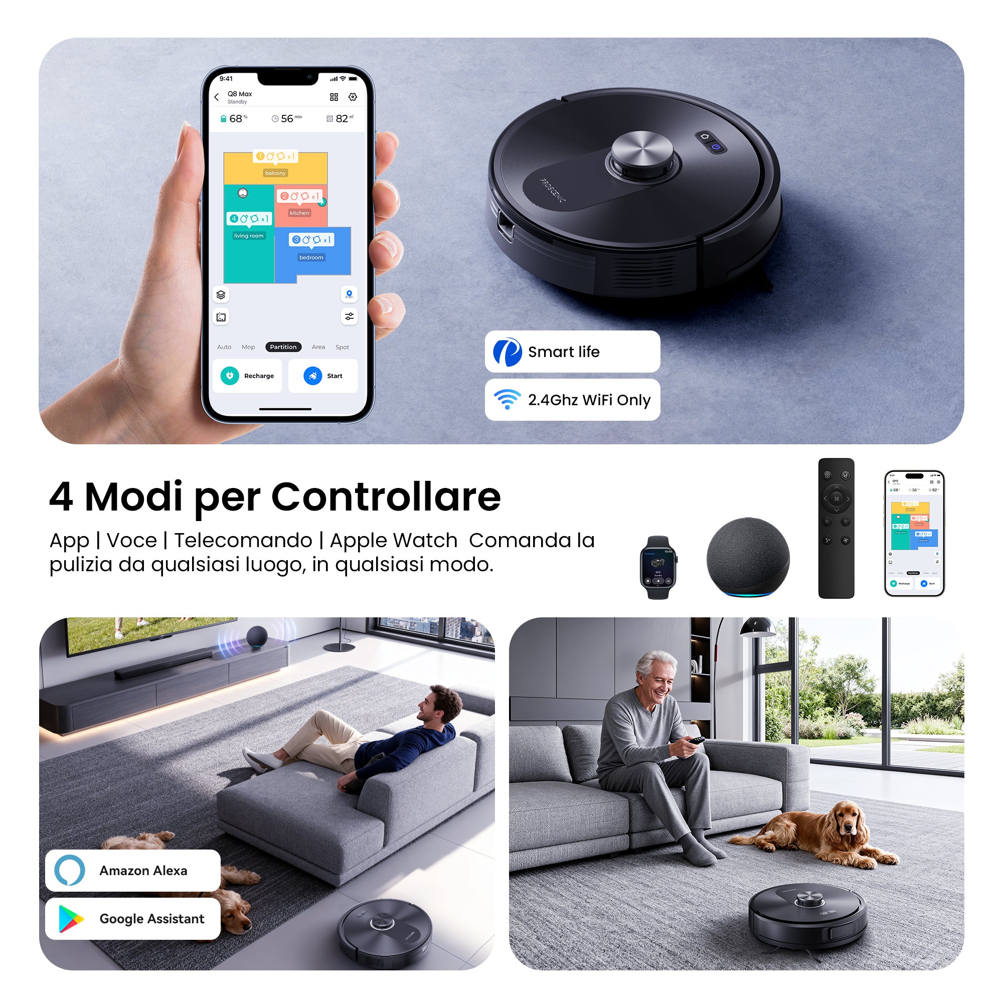 Versione aggiornata -- Proscenic Q10