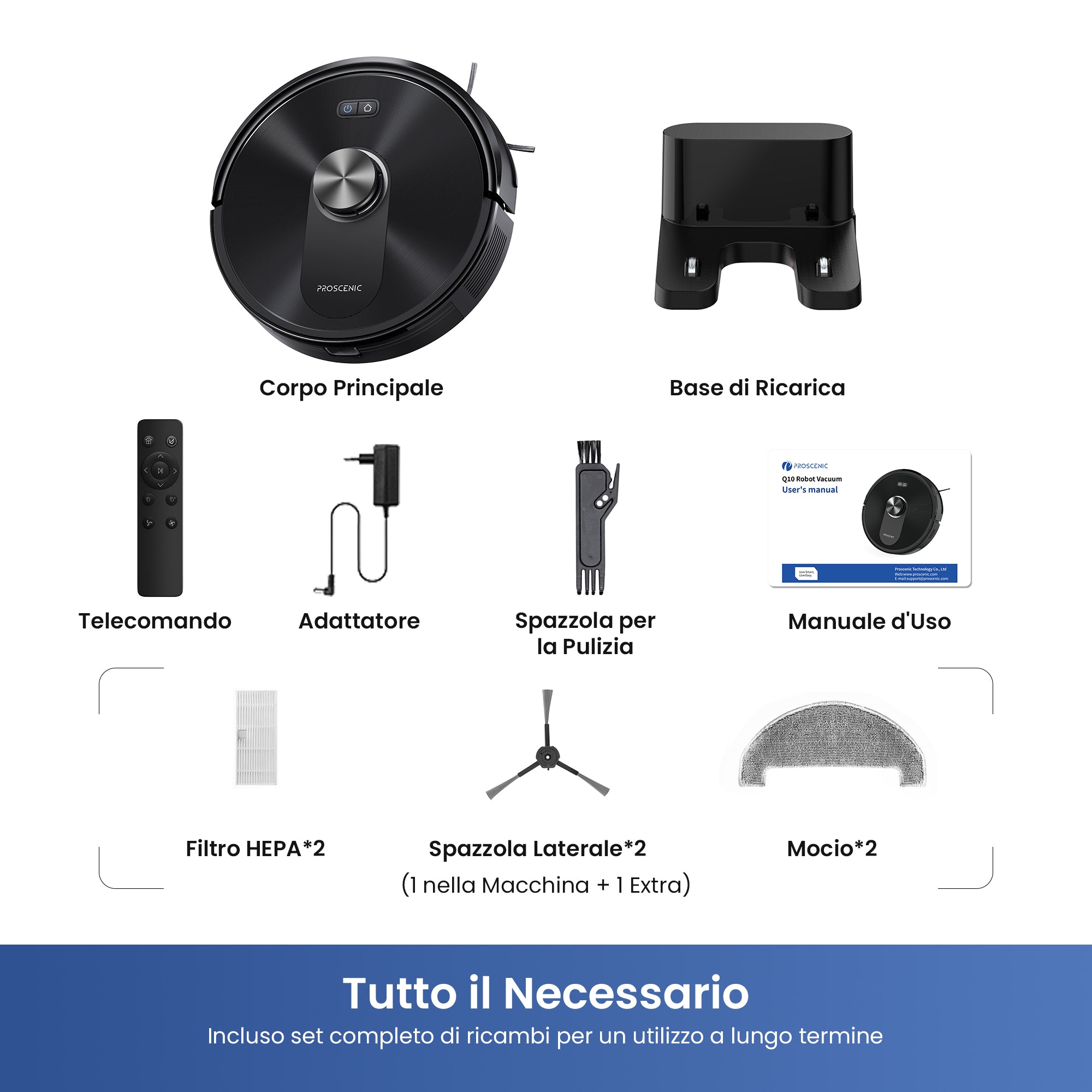 Versione aggiornata -- Proscenic Q10