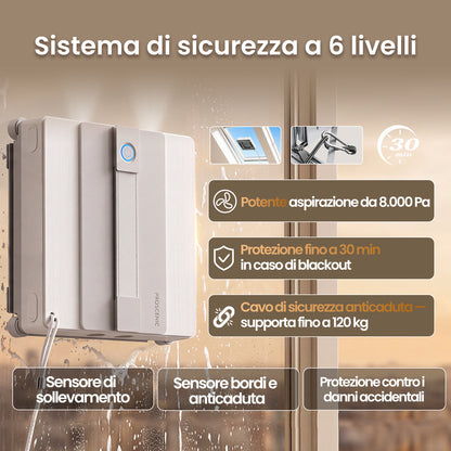 Proscenic W10 Pro Robot Lavavetri