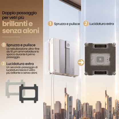 Proscenic W10 Pro Robot Lavavetri